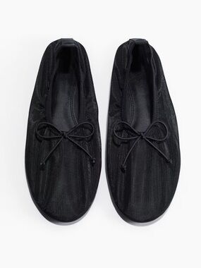 H&M Black Mesh Ballet Flats